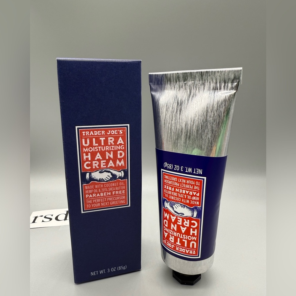 Trader Joe's Ultra Moisturizing Hand Cream 3 oz